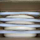 TheTerra Ceramic Dinnerware Sets for 4, 12 Pieces Porcelain Lightweight Speckled Plates and Bowls Sets, Scratch Resistant Dish Set, Oven & Microwave & Dishwasher Safe