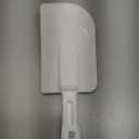 Rubbermaid Commercial Products Scraper Spatula/Food Scraper 13.5-Inch Dishwasher Safe White Heavy Duty Rubber Silicone Spatula for Resturant/Home Cooking/Baking