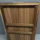 Utoplike Acacia Bed Tray Table for Eating, Large Breakfast Tray with Folding Legs, Wood Serving Trays for Laptop Working