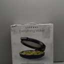 Chefman Everything Maker & Pizza Oven  1440W Countertop Electric Pizza Maker with 12 Nonstick Cooking Plates, Plus Makes Quesadillas, Omelettes and More, with Indicator Lights and Vertical Storage (13" x 15" x 4", Midnight)