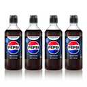 SodaStream Pepsi Zero Sugar New Pour Bottle Beverage Mix 14.9 Fl Oz (Pack of 4) (EXP 02/27/27)