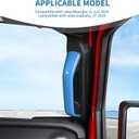 for 2024 Jeep JL A&B Pillar Grab Handle Trim Cover Compatible with Jeep Wrangler JL JLU Gladiator JT 2024 Baby Blue Interior Accessories 2 pcs