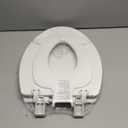 Mayfair NextStep2 Toilet Seat with Built-In Potty Training Seat, Slow-Close, Removable that will Never Loosen, Elongated, White (Elongated (1-Pack))