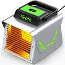 Greenhouse Heater 1500W with APP Remote Control, Greenhouse Heater With Thermostat, Portable Outdoor Heater for Plants Vegetables Flowers,Smart Electric Safe Heater for Green house,Grow Tents,Garage