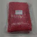 BOANKODU Bathroom Rugs 15x23, Extra Soft Absorbent Chenille Bath Rugs, PVC Backing Quick Dry, Machine Washable Bath Mats for Bathroom Floor, Tub and Shower, Home Decor Accessories, Red