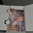 NCVI Electric Breast Pump 8782, Portable Hospital-Grade Double Pump with 4 Modes & 9 Levels, Anti-Backflow, Rechargeable Quiet Breastfeeding Pump for Efficient Comfortable Use at Home, Work or Travel