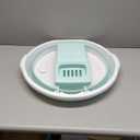 Large Washboard Basin for Hand Washing Clothes,Collapsible Basin for Hand Washing Clothes,Portable Laundry Basin,Wash tub Laundry with Scrubber (Light Green)