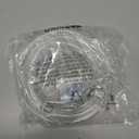 Clear Vinyl Tubing 1/2" ID  5/8" OD -10 Ft 60PSI,Flexible Plastic Tubing,BPA Free Non-Toxic, Multipurpose Hybrid Clear Reinforced Tube with 2 Screw Clamps