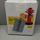 QPAU 360 Rotatable Punching Bag for Kids, Lager 64 Kids Punching Bag with Gloves, Hand Pump & 6 Targets, Bop Bag Inflatable Punching Toy, Karate Gifts for Boys, Girls (Red)