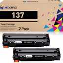 Compatible Toner Cartridge Replacement for Canon 137 Black Toner Cartridge CRG137 for ImageCLASS MF236n D570 MF232w MF244dw MF247dw MF249dw MF242dw MF23bn MF230 MF240 MF210 (Black, 2-Pack)