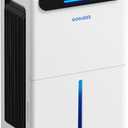 2500 Sq.ft Dehumidifier for Basement - 34 Pints, Drain Hose & Humidity Control Large Room Dehumidifiers for Home, RV, Bathroom, Bedroom - 3 Modes & 24H Timer White