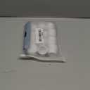 7/8" Chair Leg Tips Caps, Non-Slip Rubber Leg Tips, Stool Leg Protectors Cap, Folding Metal Chair Leg Tip Replacement, Chair Leg Floor Protectors Round White, 12 Pack