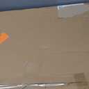 28"x 18" Extra Large Rectangle Teak Wood Ottoman Tray with Handles