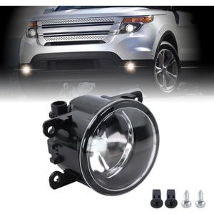 Fog Lights With Bulbs Fits 2011-2015 Explorer2013-2016 Fusion2008-2014 Focus,2005-2011 Ranger STX, 2012-2015 CRV2015-2017 Fit,2012-2017 Pilot,Fits Nissan Subaru Lincoln Replace#4F9Z-15200-AA