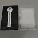 Uyiton Compatible with iPhone 17 Pro Camera Lens Protector - [Not Easy to Break][Strong Adsorption][Case-Friendly] Metal Tempered Glass Rear Camera Screen Cover - Silver