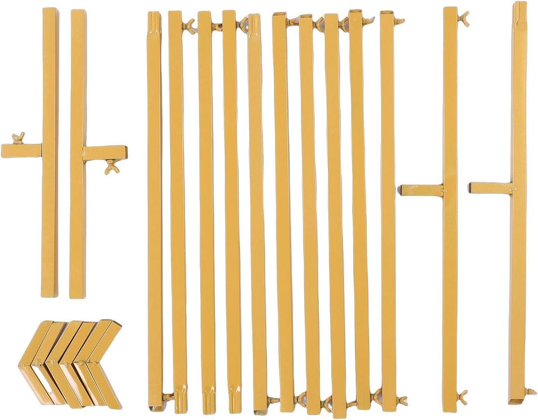 Fdit Wedding Arch Stand, Wide Hexagonal Metal Wedding Frame Balloon Flower Arch Backdrop Stand for Ceremony Indoor Outdoor