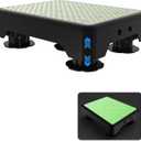 Adjustable Step Stool for Adults, Noctilucent Bed Step Stools, 600 LBS Capacity Safety Step Platform, Indoor and Outdoor Steps for Seniors, Non-Slip Stepping Stool Elderly Assistance at Night
