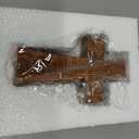 Dicksons My First Communion Woodgrain 5 x 3 Resin Stone Table Top Cross