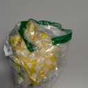 Leecogo Polka Dots Wired Ribbon,2-1/2"x10 Yard,Yellow and White Dots Craft Ribbon for Wreath Easter, Christmas, Wreath, Spring, Summer, Wedding, Baby Shower, Birthday,Big Dots