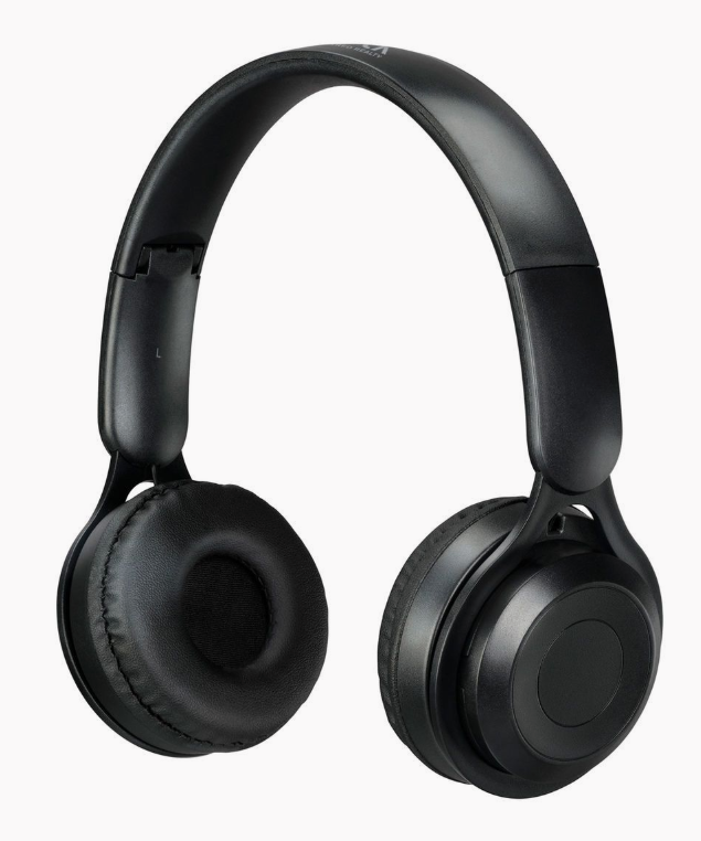 iLive IAHB48MB Bluetooth Over-The-Ear Headphones w/Microphone (Matte Black)