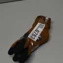 Chilly Grip A315 Black/Brown Large Acrylic Full Fingered Work & General Purpose Gloves - Rubber Foam Coating - A315-L [PRICE is per PAIR]