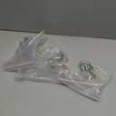 4 Pack Adhesive Ceiling Hooks, 30lbs Heavy Duty Ceiling Hooks for Hanging Plants, No Drilling Wall Hook Sticky Hanger for Hanging Lights, Wind Chimes, Lantern