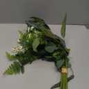 Veryhome Artificial Eucalyptus Stems Box Faux Greenery Flowers 13 PCS Mixed Bundle Fake Fern for Home, Wedding, Indoor and Outdoor Decor(Green)