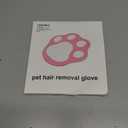 New-Craft Pet Hair Removal Glove | Anti-Static, Reusable | for Dogs & Cats | Works on Pet Beds, Carpets, Sofas, Car Seats, Hair-Prone Clothes (Pink) (Pink)