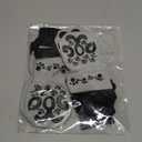 Anti Slip Dog Socks to Prevent Licking Paws - Double Side Dogs Paw Grip Sock for Hardwood Floors, No Twist Dog Booties Grippy Socks for Small Medium Large Senior Dogs, Light Grey and Black, (XL(Pack of 4))