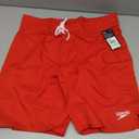 Speedo Men's Guard Swim Trunk Knee Length Boardshort Volley 30