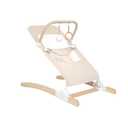 Baby Delight Heirloom Aspen Wooden Baby Bouncer, Organic Oat
Infant 0-6 Months, 3-Position Recline, 3-Point Safety Harness, 100% GOTS Certified Cotton Fabric, Removable & Washable Cover
