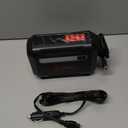 ROCGORLD R8 Tire Inflator Portable Air Compressor, DC 12V Air Compressor Portable with Large Dual Digital Screen, 3X Faster Inflation Air Pump for Car, Bike, Ball, Motor (Red)