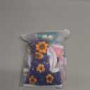 Pet Soft Washable Female Diapers (3 Pack) Female Dog Diapers, Comfort Reusable Doggy Diapers for Girl Dog in Period Heat (Cute Flower, XS) (X-Small:7''-10'')