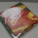 ROCKY&CHAO Christmas Garage Door Cover with Sparkling Night-Time Effect, 6x13ft Red & Green Holiday Banner for Single/Double Garage, Outdoor Christmas Decorations, Weather-Resistant Polyester Fabric