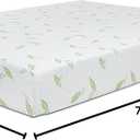 NapQueen Twin Size, 6 Inch Anula Green Tea Infused Memory Foam Mattress, Bed in a Box, CertiPUR-US Certified