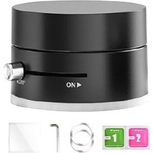 Vacuum Magnetic Car Phone Holder,Strong Suction Cup Mobile Phone Holder | Navigation Stand, 360-Degree Rotating, Adjustable Smartphone Stand for Shower Vehicle (Black)