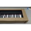 88 Key Digital Piano Keyboard for Beginners,Full Size Electric Piano Semi-Weighted Keyboard with Sheet Music Stand,Pedal,Headphone,Power Adapter,USB-MIDI Compatibility,Wood Grain Black