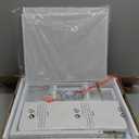 BOLUO Stackable Storage Drawers Closet Organizers and Storage Fabric White 2 Drawer Dresser for Bedroom 2 Packs Modern