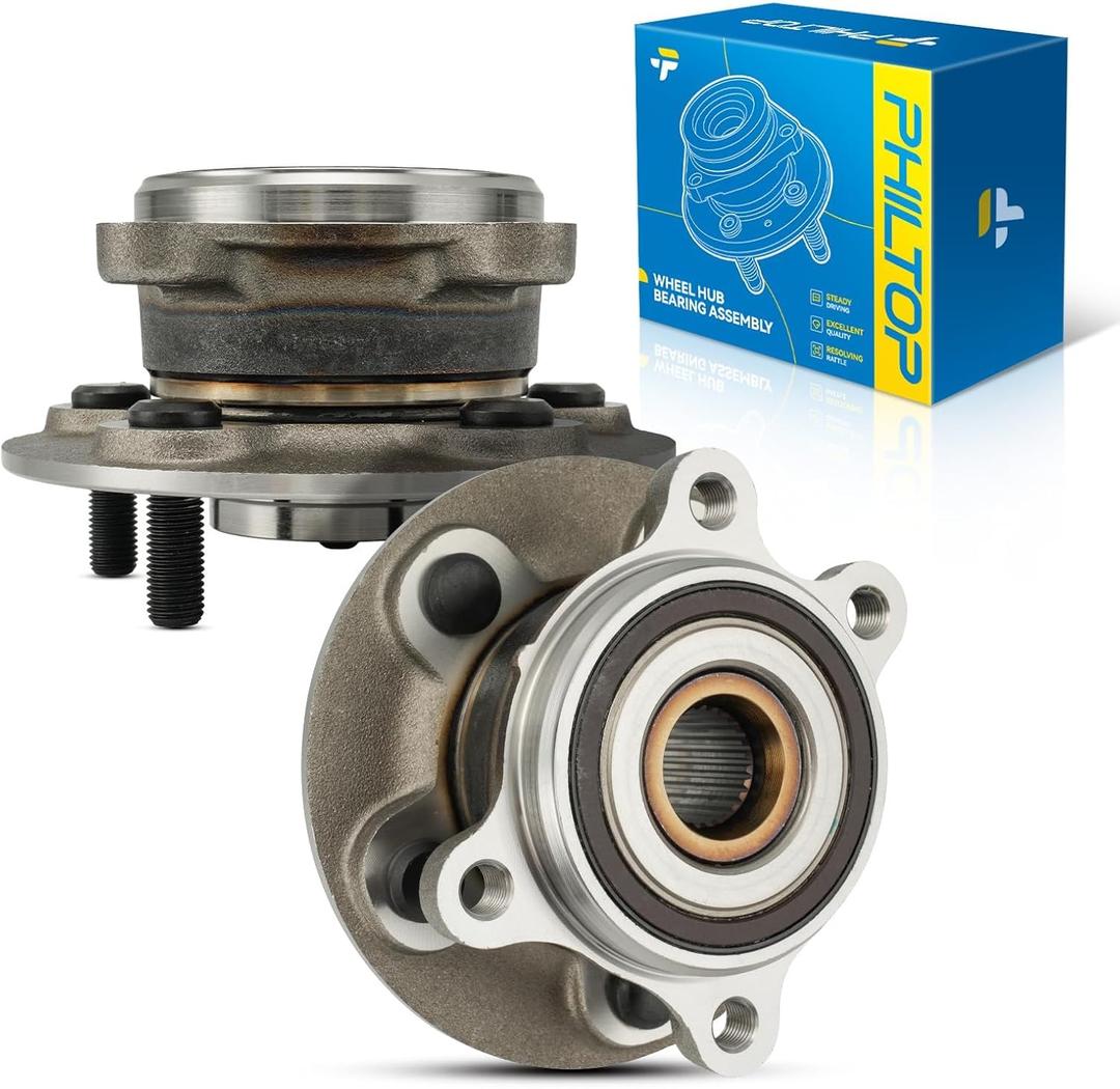 PHILTOP 513448 Front Wheel Hub Assembly Fit for Toyota Camry 2018-2024, Toyota RAV4 2019-2023, Toyota Venza 2021-2023, Lexus ES250 2021-2024, Toyota Avalon 2021 Wheel Hub Bearings