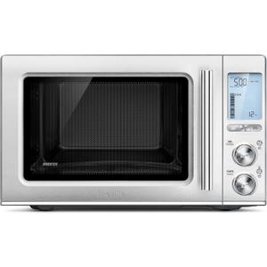 Breville BMO850BSS Smooth Wave Countertop Microwave Oven, Brushed Stainless Steel
