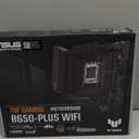 ASUS TUF Gaming B650-PLUS WiFi AMD B650 AM5 Ryzen™ Desktop 9000 8000 and 7000 ATX Motherboard, 14 Power Stages, PCIe® 5.0 M.2, DDR5 Memory, WiFi 6 and 2.5 Gb Ethernet, USB4® Support Aura Sync
