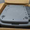 HHOLOVE TYPro Self Cleaning Cat Litter Box Automatic Hands-Free Smart Robot self Cleaning Cat Litter Box for Multiple Cats with APP Control Safe with Litter Mat Waste Bags and Deodorizer Dark Grey