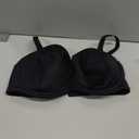 Smart & Sexy Women's Light Lined Strapless Bra (Black, L)