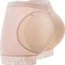 Vorcy Women Butt Pads Fake Butt Lifter Shapewear Padded Panties Hip Enhancer Pads Body Nude (S)