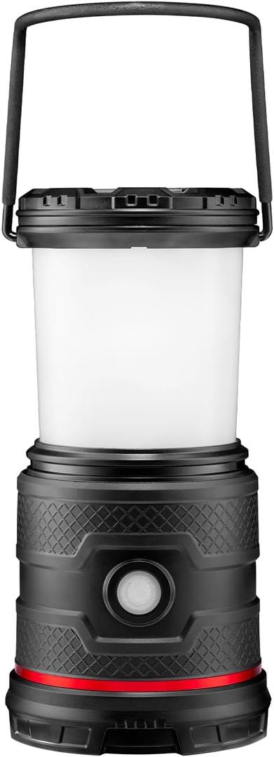Coast EAL30R 1000 Lumen Rechargeable Emergency Camping Lantern with Warm, Day, Red & Red Flashing Mode, Foldeable Handle, 15 Hours of Runtime