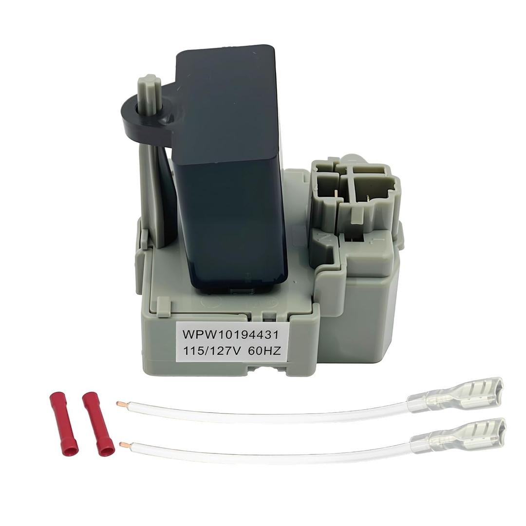 WPW10194431 Refrigerator Start Relay and Overload and Free Run Capacitor Replacement Compatible with WPW10662129 CKD662129X