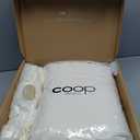 Coop Home Goods Adjustable Latex Pillow King, with Talalay Latex & Microfiber Fill, Best Pillows for Sleeping, Naturally Cooling, Eco-Friendly, Medium Firm Pillow for Back, Stomach or Side Sleepers (Classic)