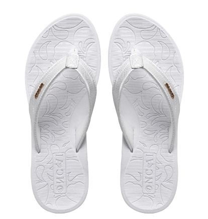 ONCAI Women's Flip Flops Comfortable Summer Beach Thong Sandals for Women with Cushion Walking Arch Support Yoga Mat Indoor Outdoor Soles 8.