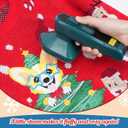 Meland Kids Ugly Christmas Sweater - Light Up Funny Holiday Pullover - Cute Xmas Sweater for Boys & Girls Age 5-16 Year Old (Red, M)