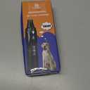 Petsaunter Dog Nail Grinder, 2-Speed and LED Light, Touch-Switch, TypeC, Quiet and Low-Vibration Dog Nail Trimmers, and 3 Ports for Large Dogs, Medium, Small Dogs Cats Pets with Hard or Thick Nail (Black)